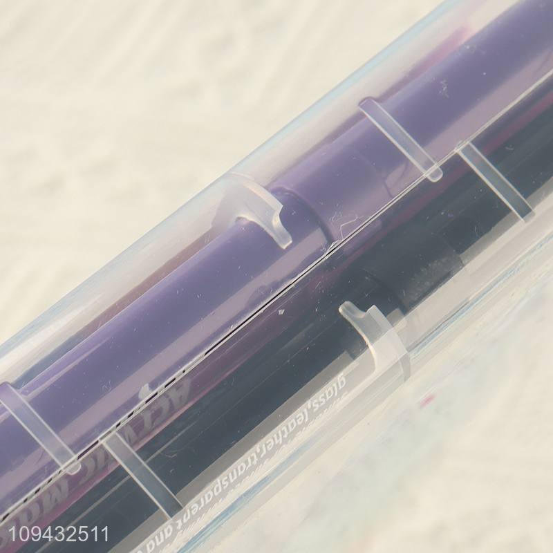 Good selling multicolor washable soft tip marker pen