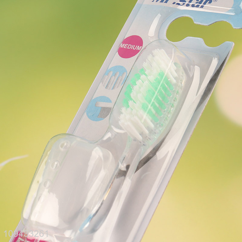 Wholesale Deep Cleaning Toothbrush With Fashion Handle