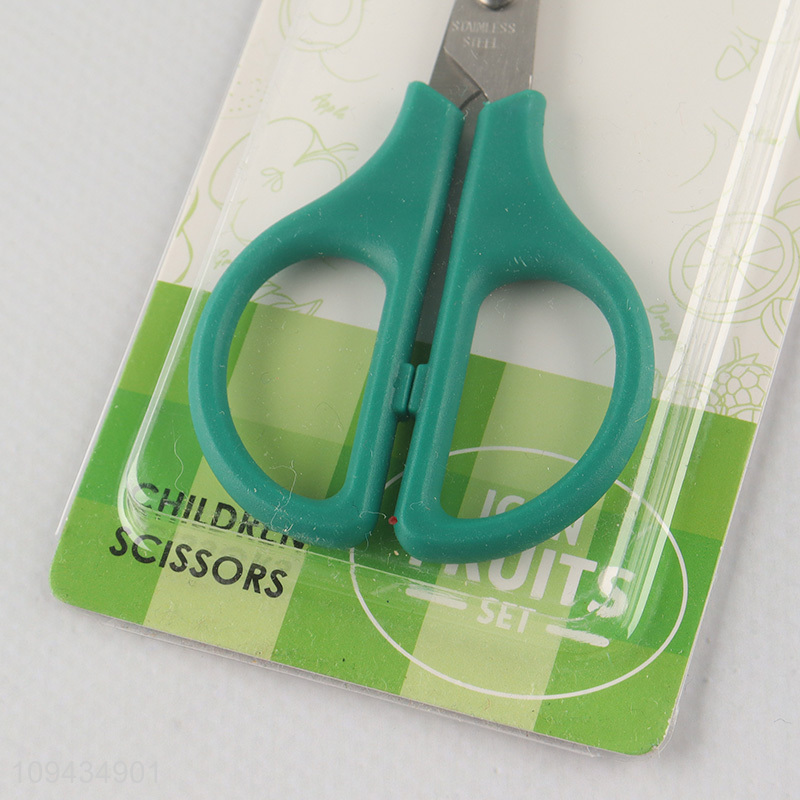 Factory direct sale plastic school students children scissors