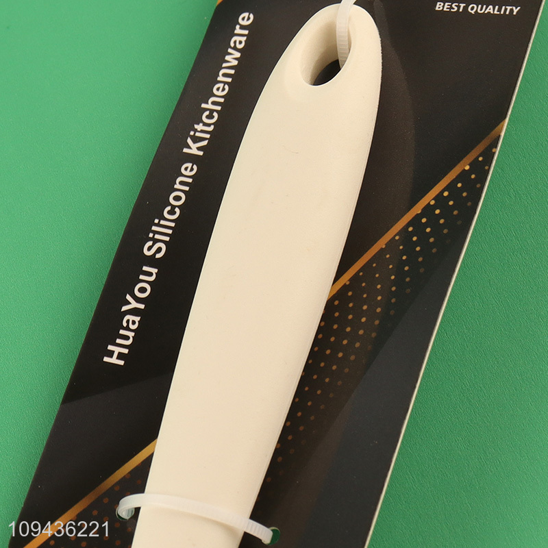 Best selling silicone kitchen utensil skimmer spoon