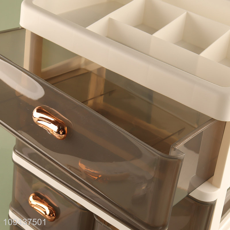New Style Drawer Desktop Storage Box Makeup Organizer