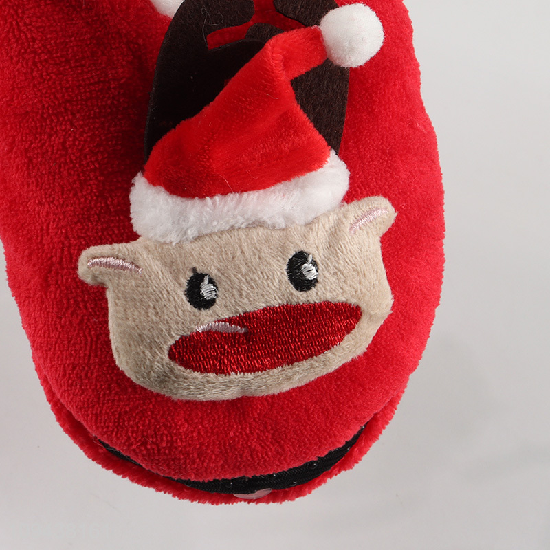 Hot sale Christmas series home socks slippers for winter
