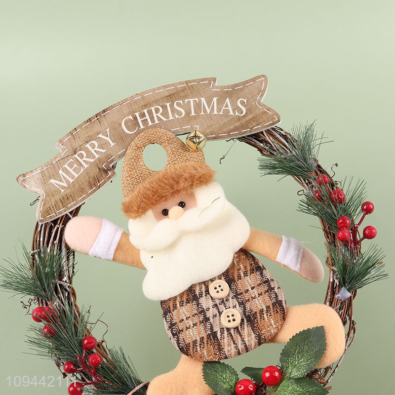 Top sale xmas wreath with decorative elements