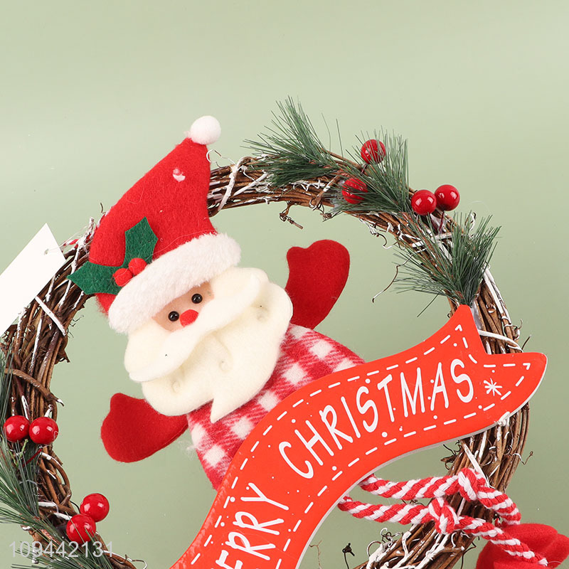 Good quality wreath hanging decor for xmas