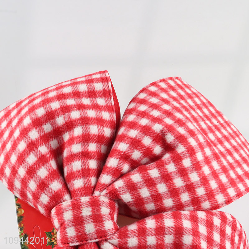 New arrival festive bow christmas decor