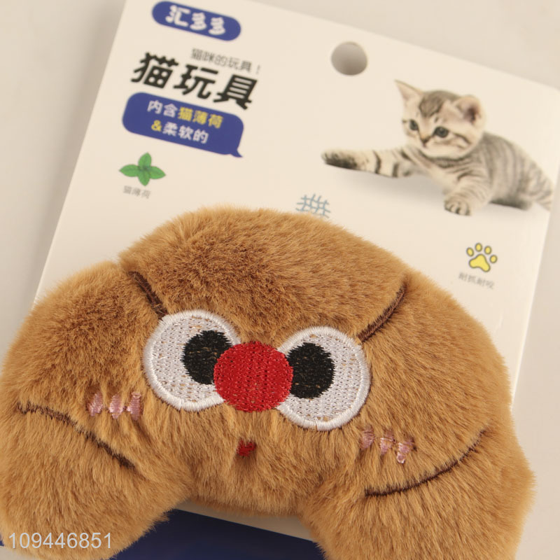 Latest products   bread shape catnip cat play toy