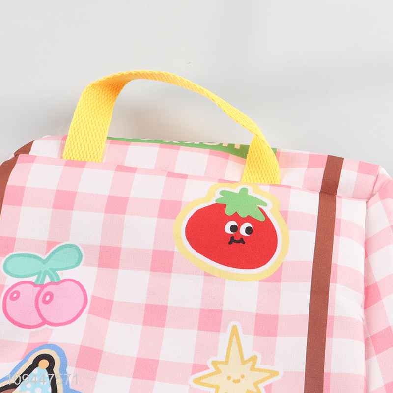 China supplier cartoon printed picnic lunch bag
