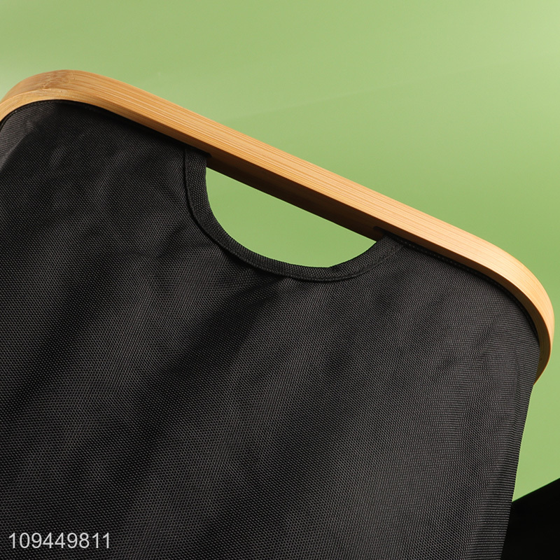 Latest products black large capacity polyester storage basket