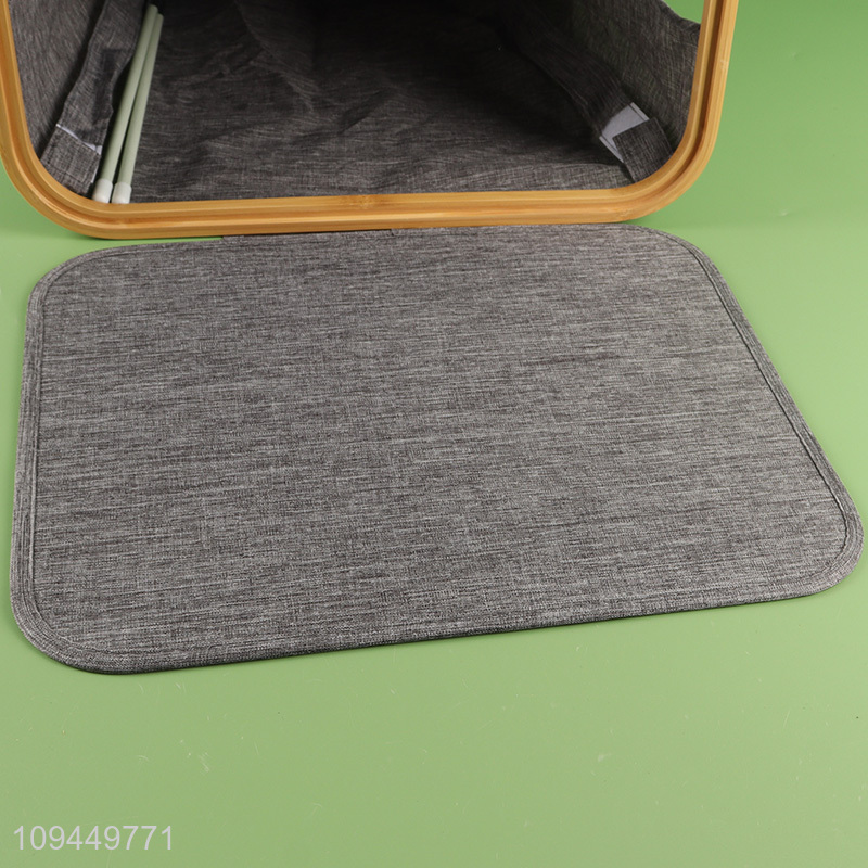Low price household polyester storage basket for sale