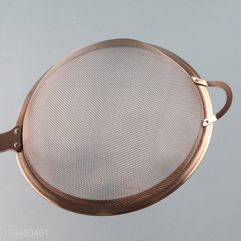New product round fine mesh kitchen sieve for sale
