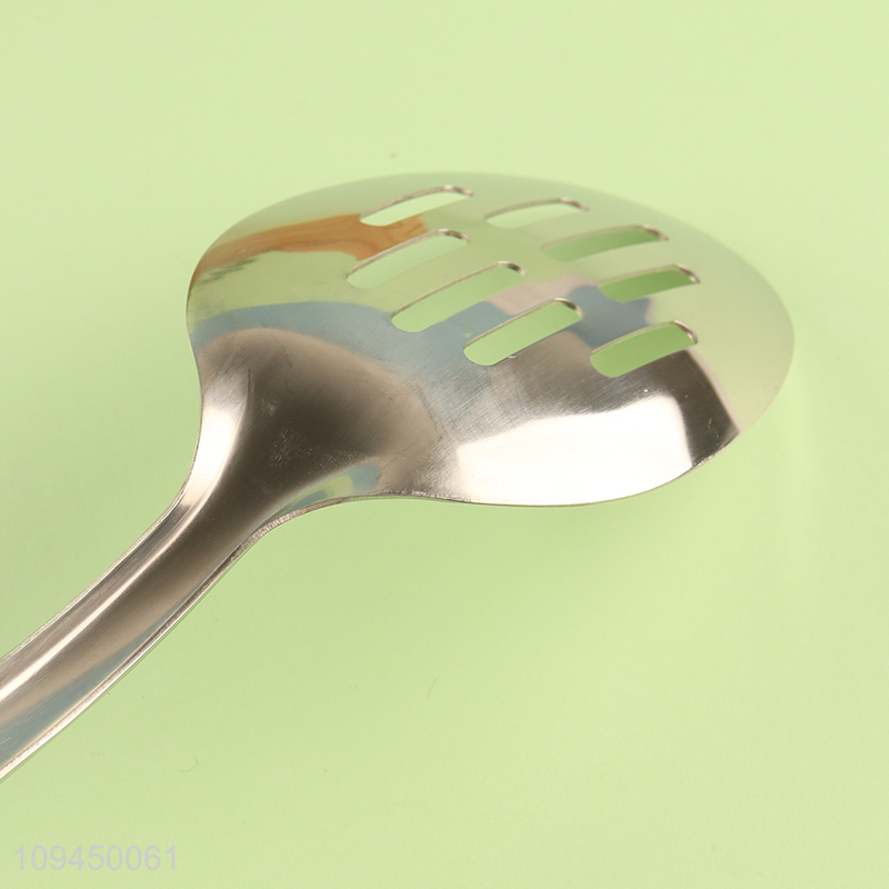 Latest products   long handle kitchen utensil slotted spoon