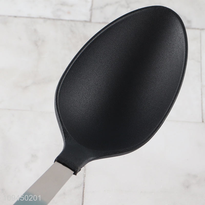 Factory supply black kitchen utensil rice paddle