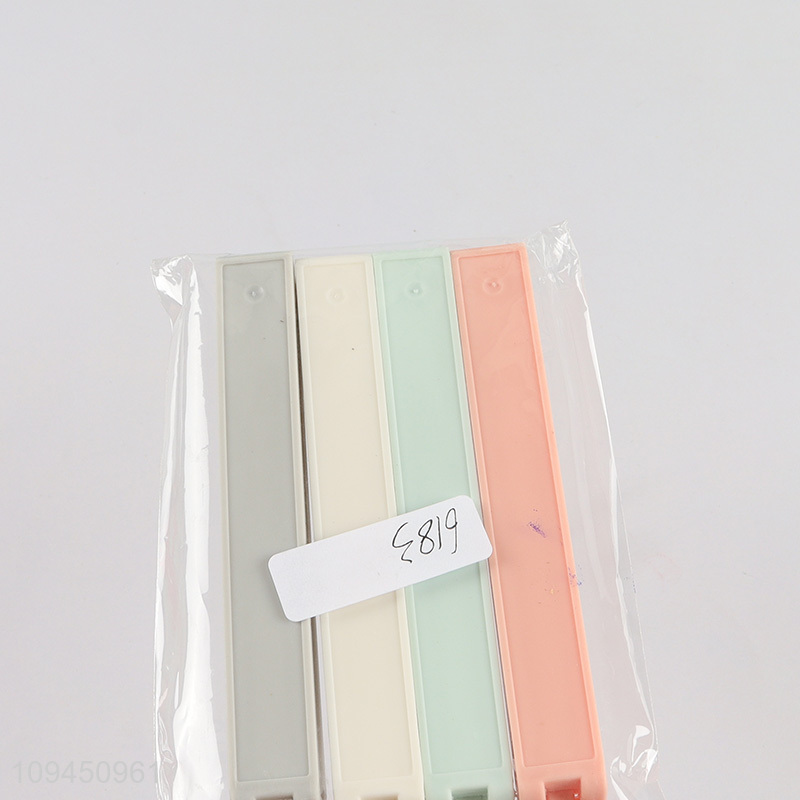 Low price kitchen snack bag sealing clips set