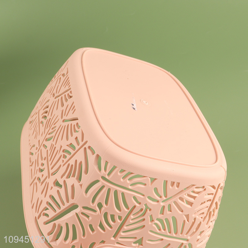 China wholesale hollow storage basket with lid
