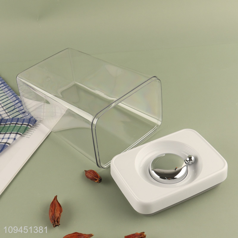 Low price kitchen food container plastic storage box