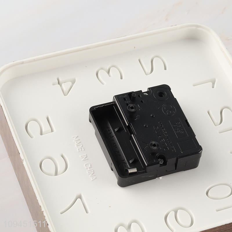 Low price home decor square alarm clock