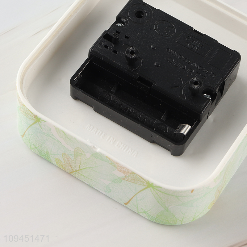 China products classic square alarm clock for tabletop