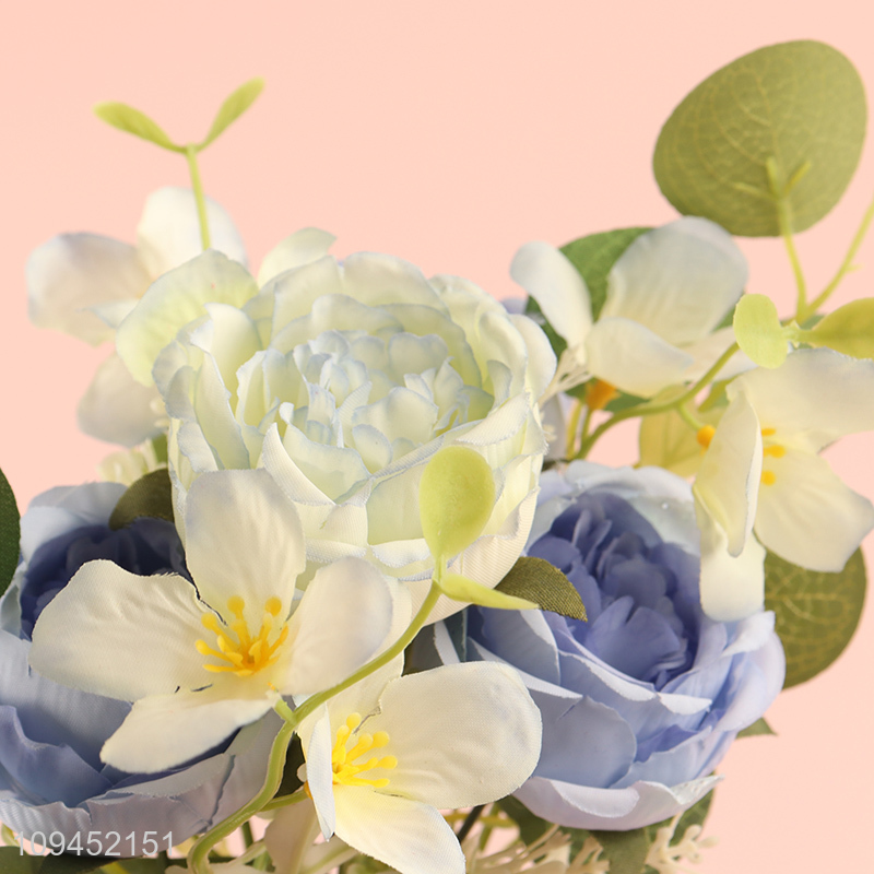 Popular products colorful home decor artificial flower bunches