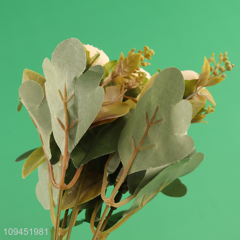 China wholesale lifelike artificial flowers for home decor