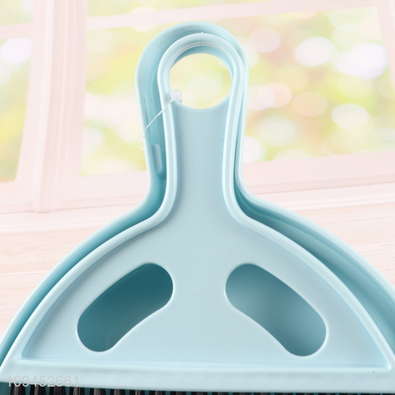 Low price home desktop mini broom and dustpan set
