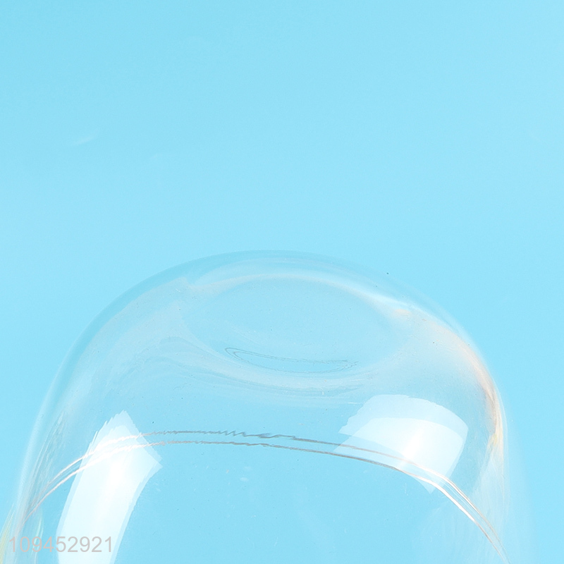 Latest products clear round glass bowl for home restaurant