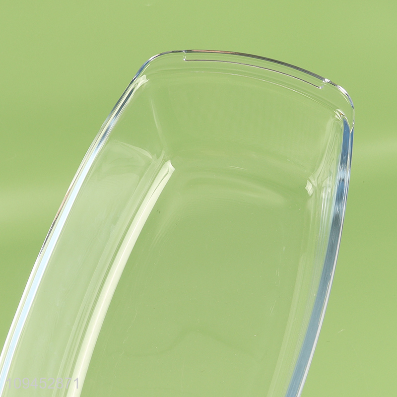 China wholesale rectangle clear preservation box for household