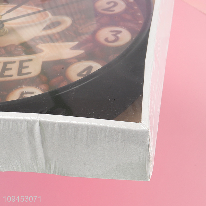China wholesale round home wall clocks hanging clocks