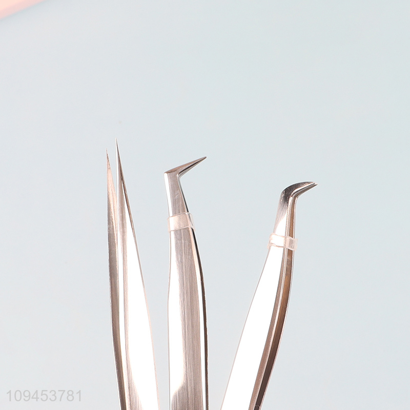 Hot sale stainless steel eyebrow clips eyelash clips