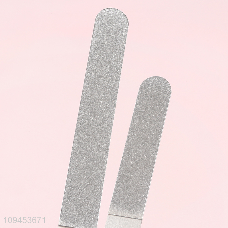 Online wholesale 2pcs double sided nail file set
