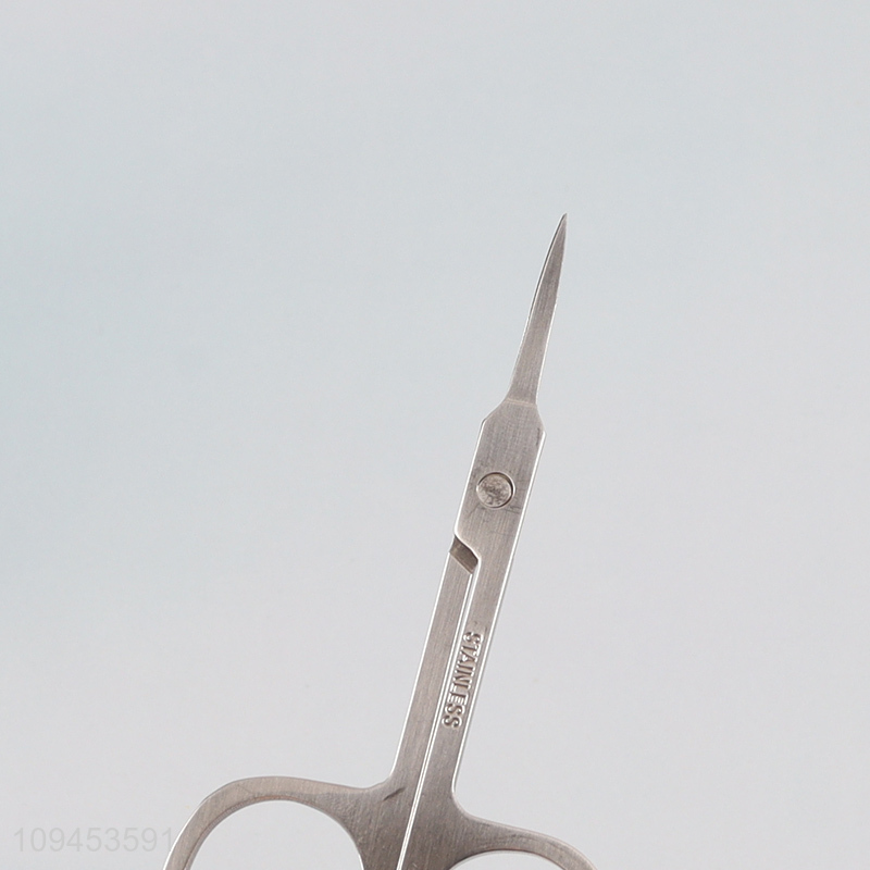 Top quality professional stainless steel eyebrow scissors