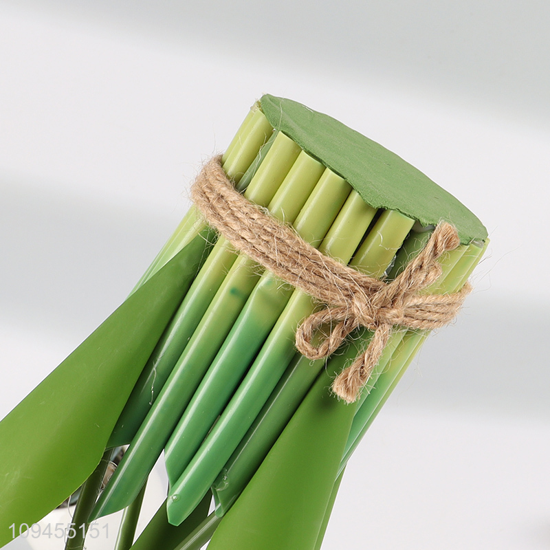 Hot products artificial flower lily potted plant