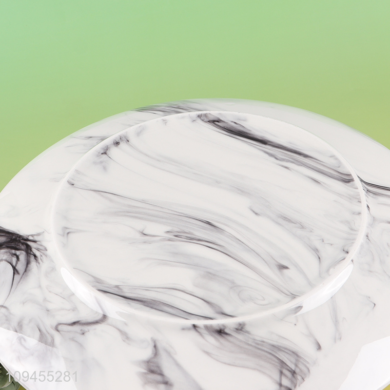 Hot sale round tableware plate for home restaurant