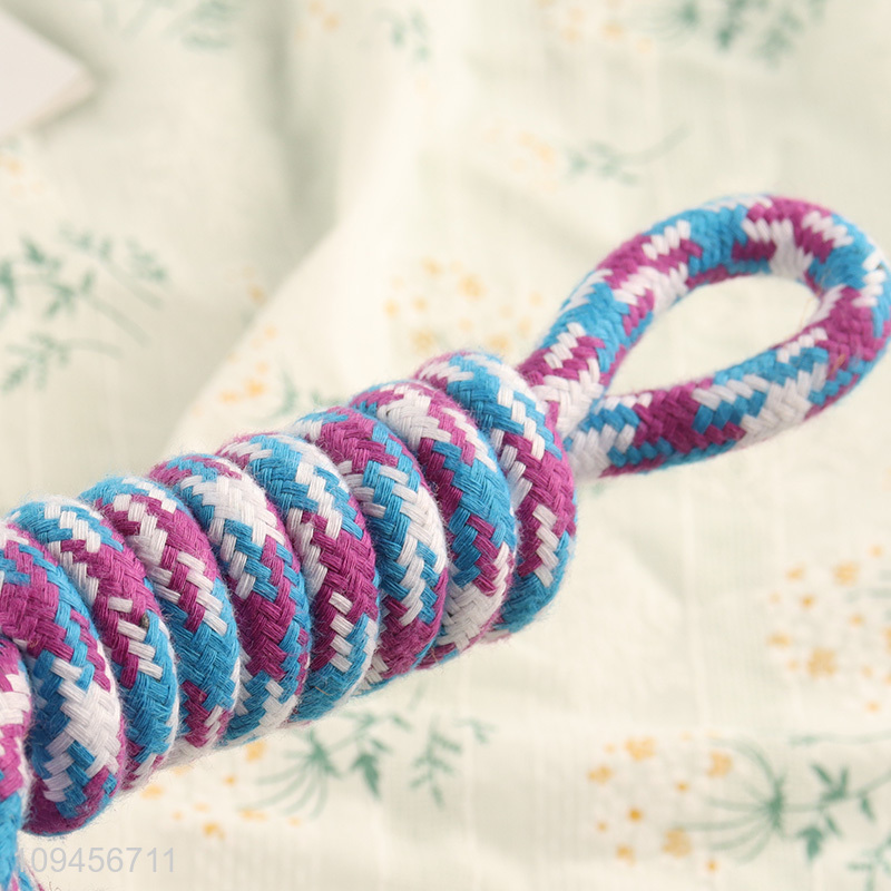 Top sale pet chew toys cotton rope toys