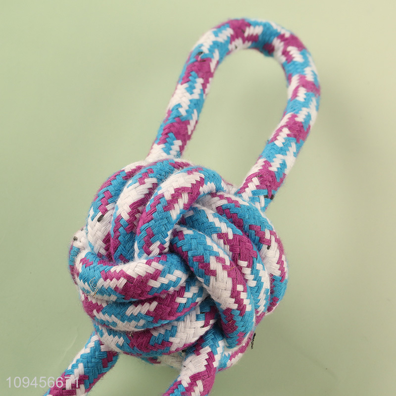 New arrival bite-resistant pet chew toys cotton rope toys