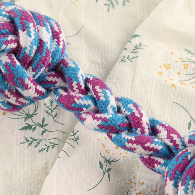 Good selling cotton rope pet chew toys wholesale