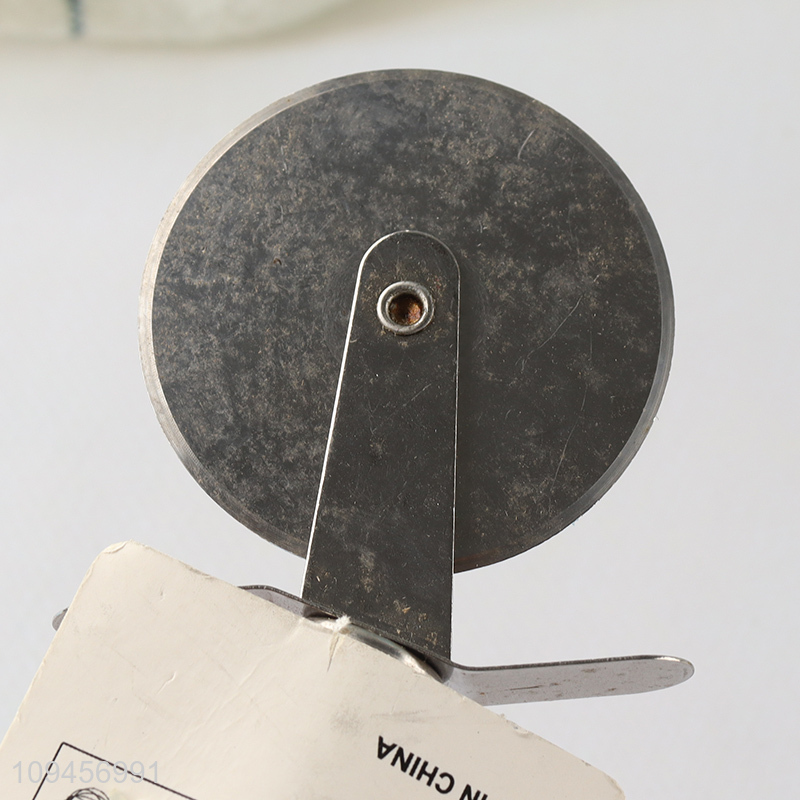 New product stainless steel pizza wheel pizza cutter