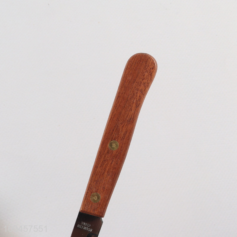 Hot items wooden handle kitchen knife steak knife for sale