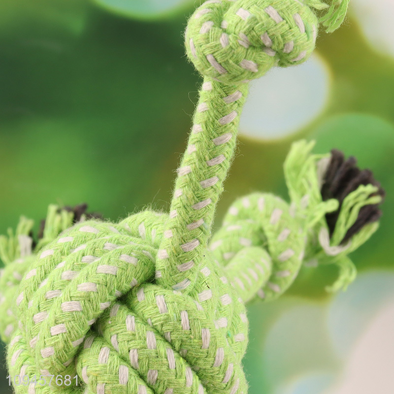 Low price cotton rope pet chew toys