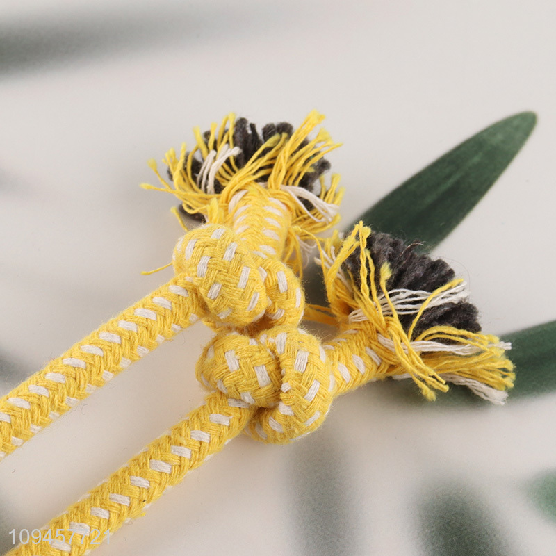 New product yellow pet chew toys for sale