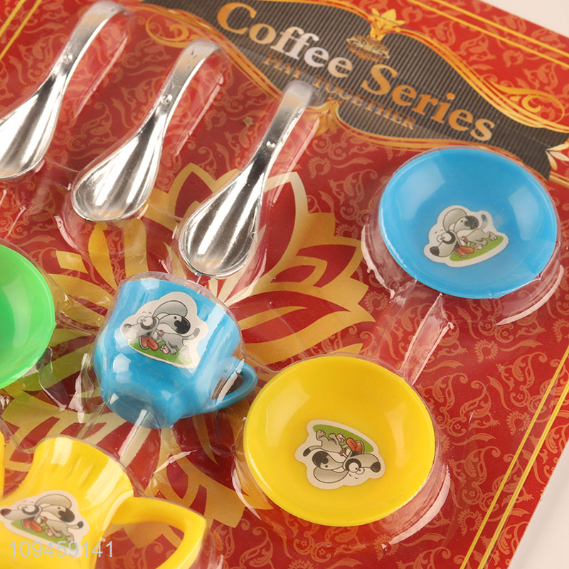 Good quality coffee series pretend play set toys