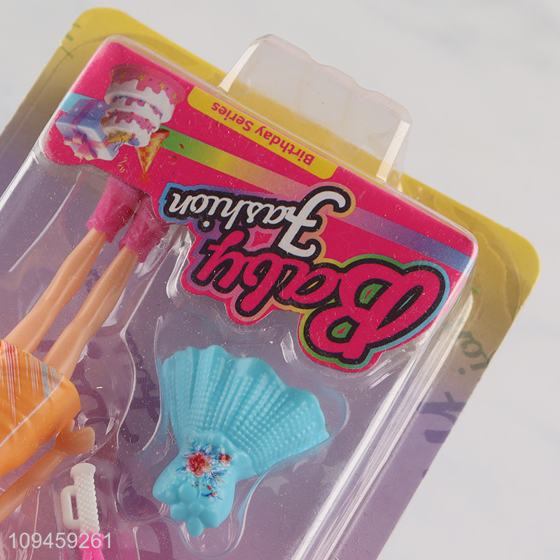 New style 3.5 inch tennis themed dress up doll