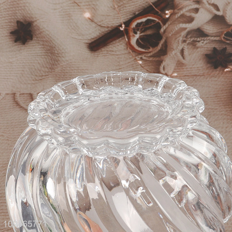 Good quality glass clear dessert bowl for sale