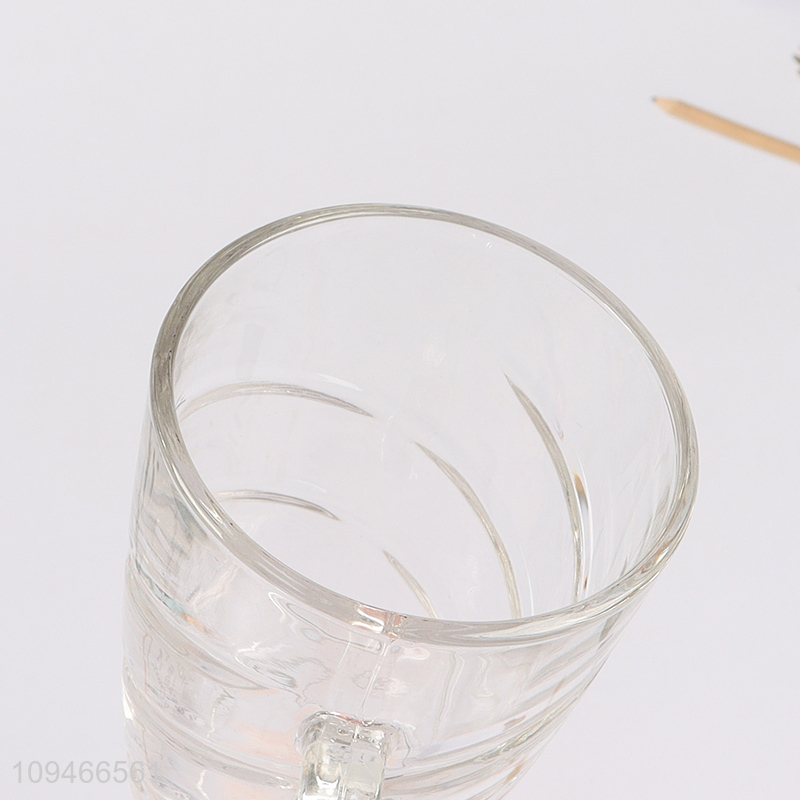 Online wholesale unbreakable glass coffee cup with handle