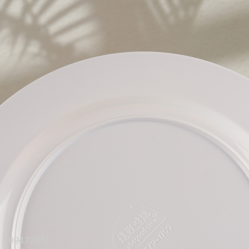 Low price daily use melamine dish plate