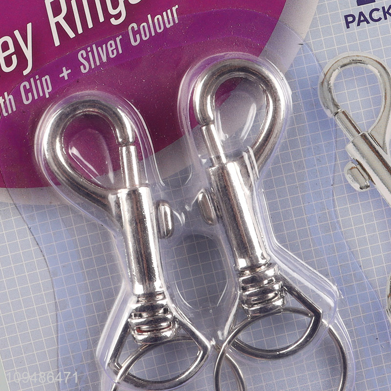 China products portable iron keychain key rings