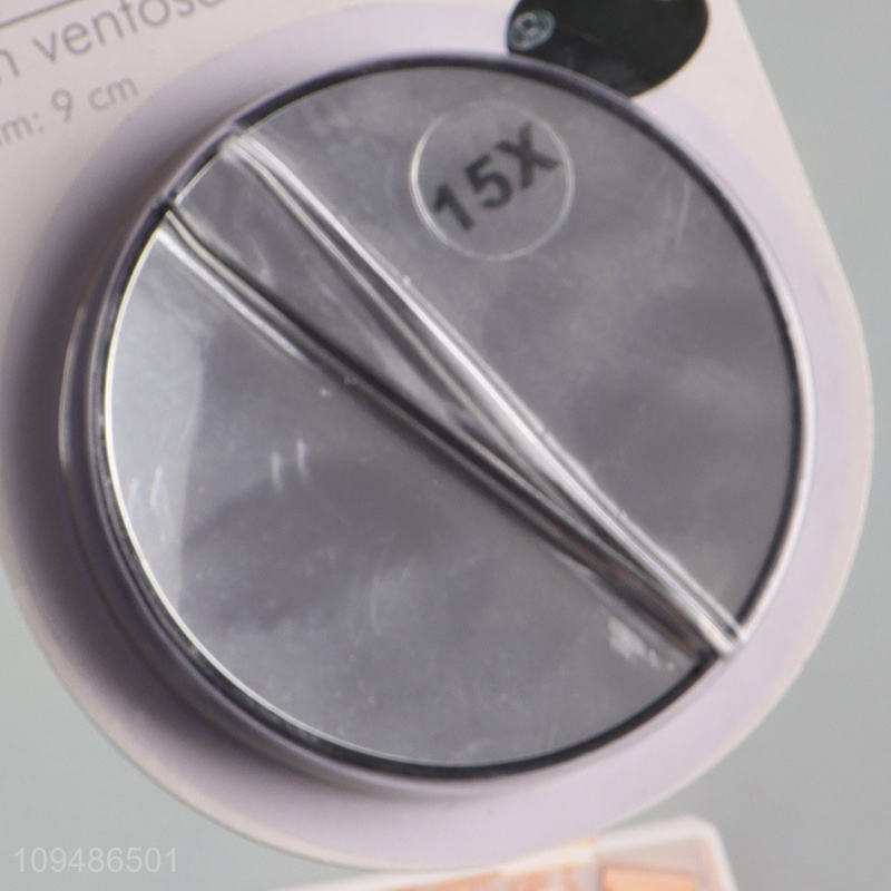 China wholesale round portable makeup mirror