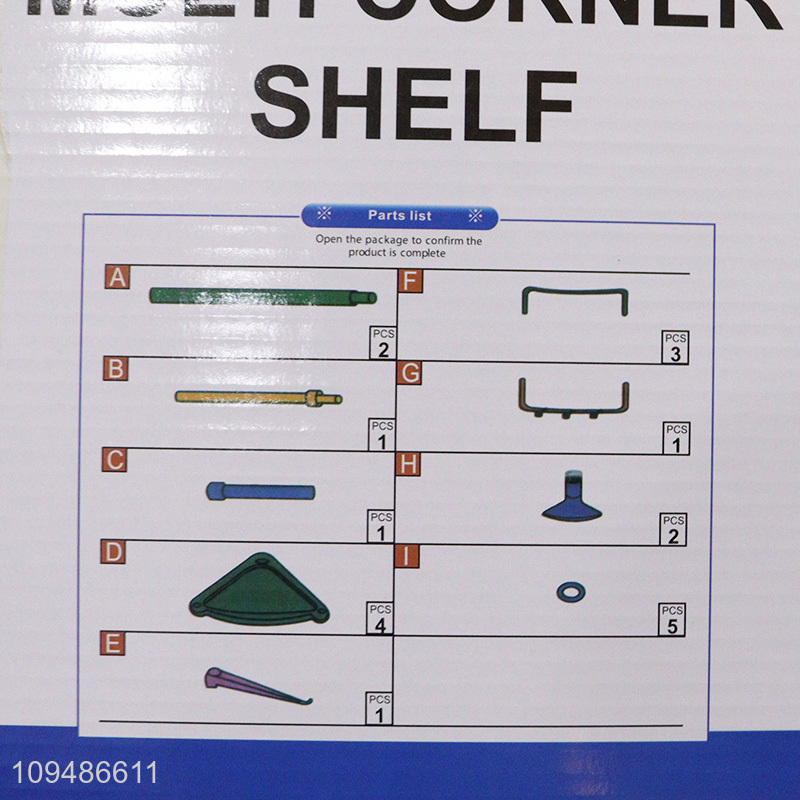 Latest products household multi-corner shelf for sale