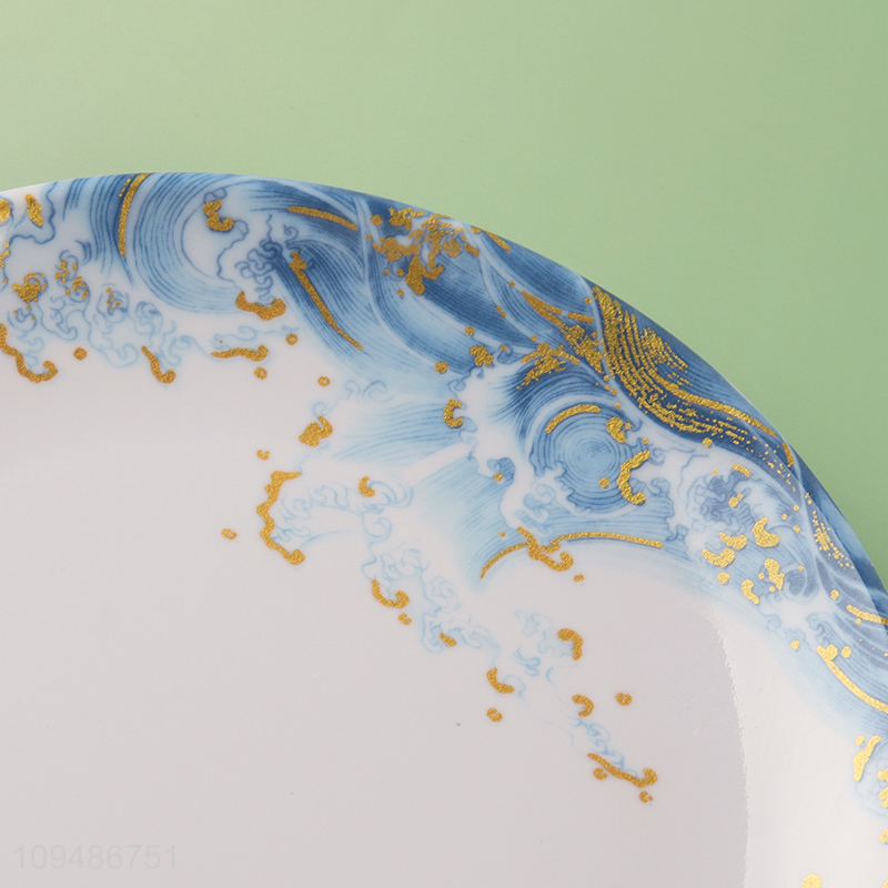 Top products 8 inch round moonlight tableware plate