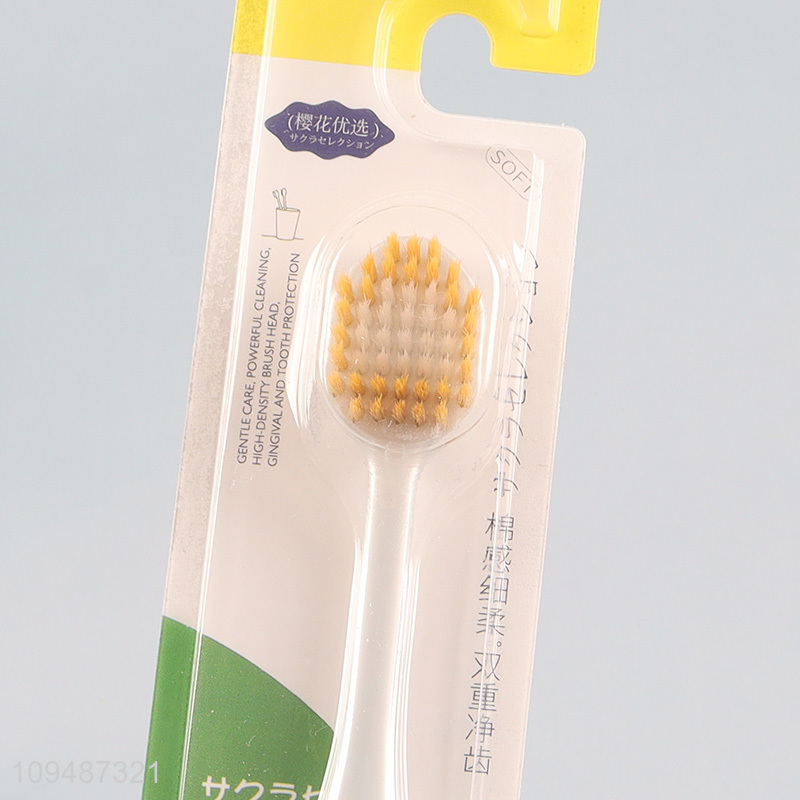 New product teeth cleaning adult toothbrush for sale