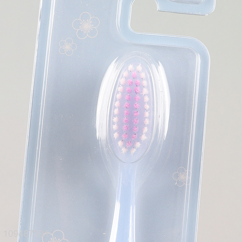 Good quality non-slip handle oral care toothbrush
